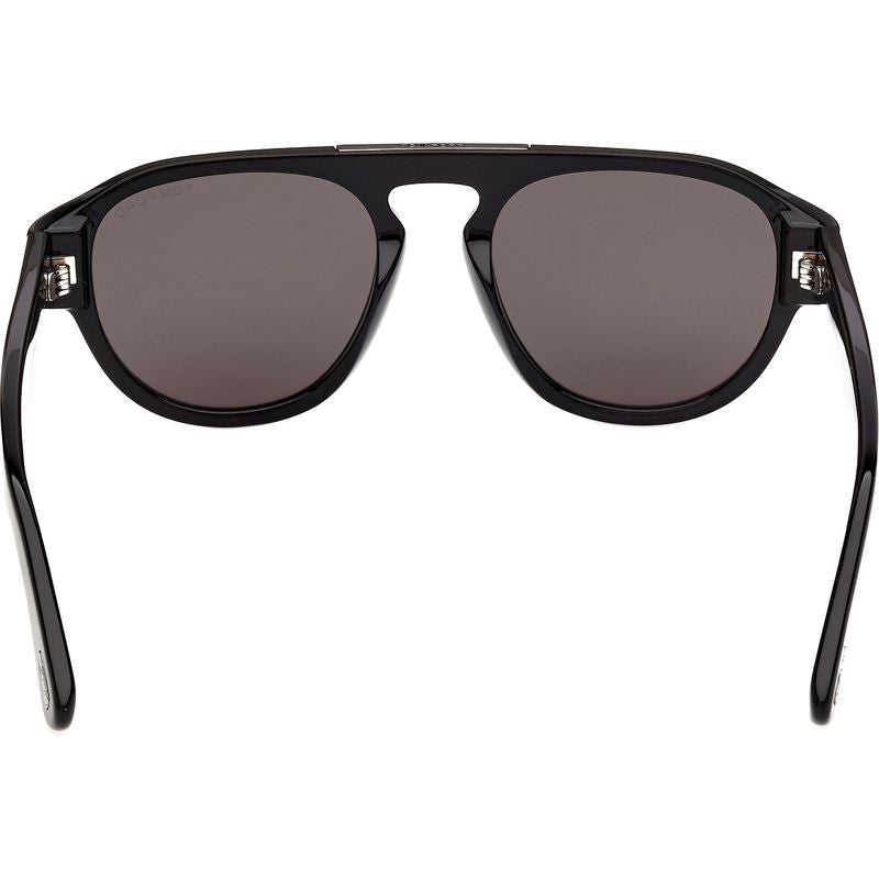 Tom Ford Pablo 02 FT1407-N Shiny Black Smoke Inner