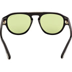 Tom Ford Pablo 02 FT1407 Shiny Black Green Inner