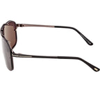 Tom Ford Rock 02 FT1411 Shiny Gunmetal Smoke Side