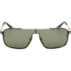 Tom Ford Rock 02 FT1411 Shiny Pale Gold Green Front