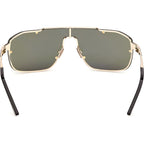 Tom Ford Rock 02 FT1411 Shiny Pale Gold Green Inner