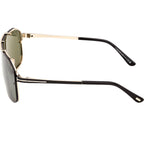 Tom Ford Rock 02 FT1411 Shiny Pale Gold Green Side