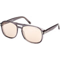 Tom Ford Rosco FT1022 Shiny Grey Brown Photochromic Angle