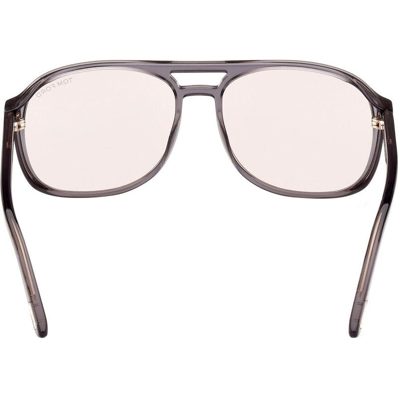 Tom Ford Rosco FT1022 Shiny Grey Brown Photochromic Inner
