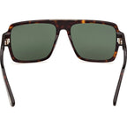 Tom Ford Sean 02 FT14078 Dark Havana Green Inner
