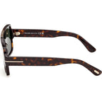 Tom Ford Sean 02 FT14078 Dark Havana Green Side