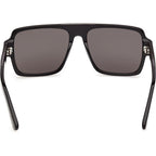 Tom Ford Sean 02 FT1408N Shiny Black Smoke Inner