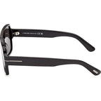 Tom Ford Sean 02 FT1408N Shiny Black Smoke Side