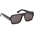 Tom Ford Sean 02 FT1408N Shiny Black Smoke Angle2