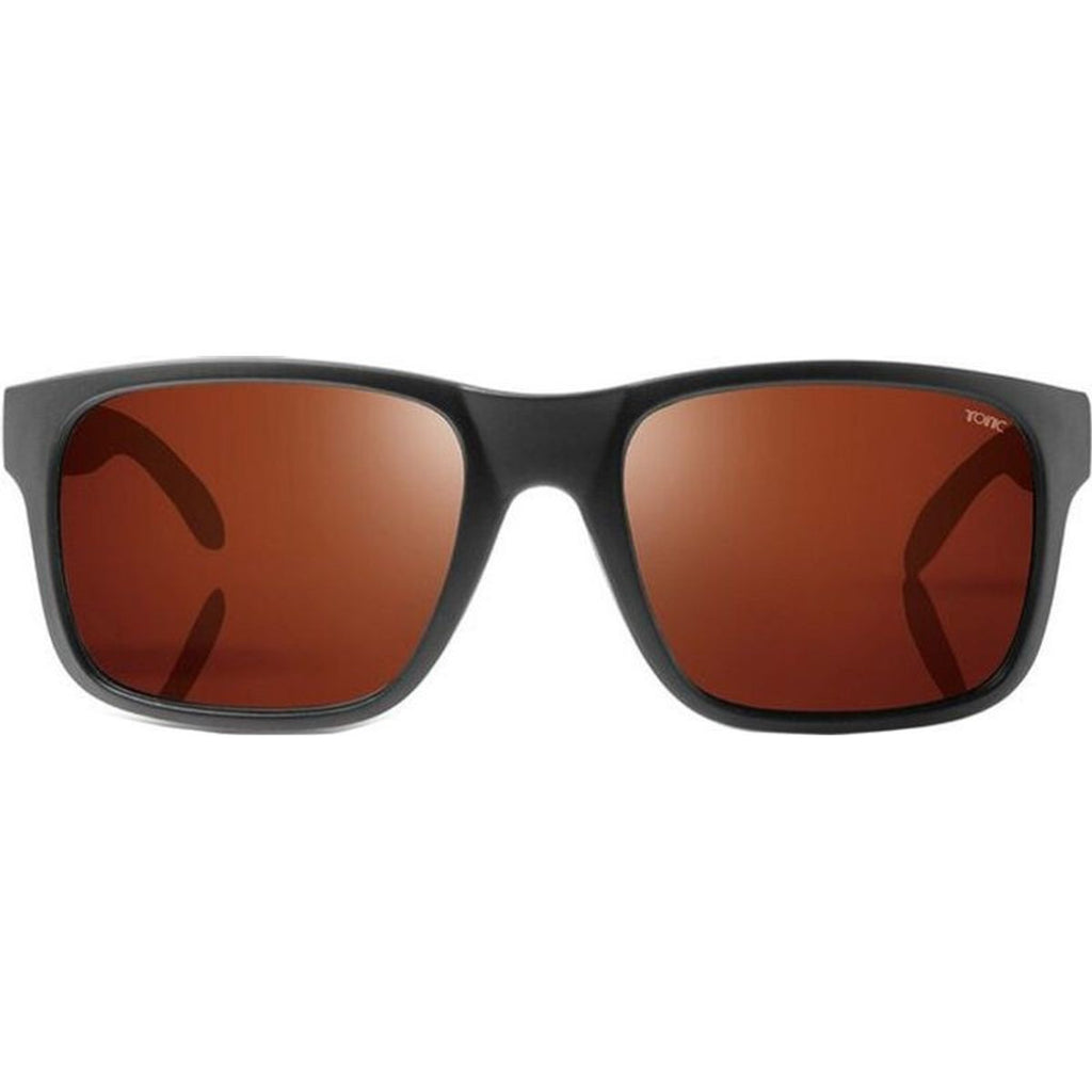 Mo, Matte Black/Copper Photochromic Polarised Glass Lenses