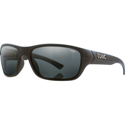 Rush, Matte Black/Grey Photochromic Polarised Glass Lenses