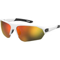 UA 0001/G/S, Matte White and Black/Orange Mirror Lenses