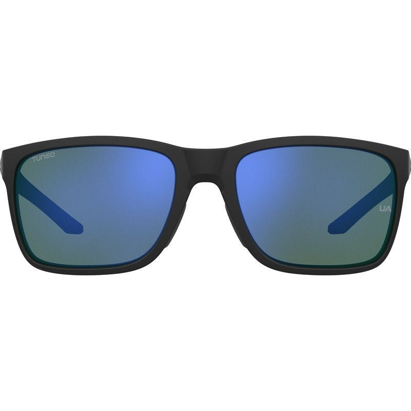 UA 0005/S, Black and Grey/Green Blue Mirror Lenses