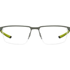 UA 5049/G, Matte Dark Ruthenium Green/Clear Lenses