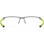 UA 5049/G, Matte Dark Ruthenium Green/Clear Lenses