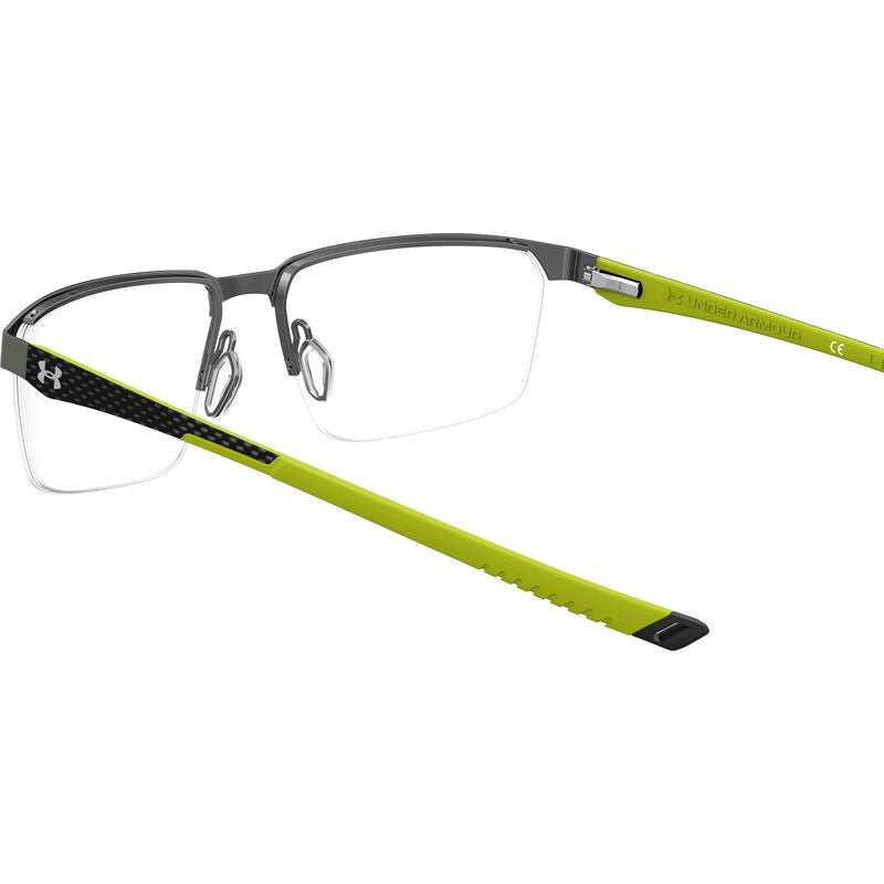 UA 5049/G, Matte Dark Ruthenium Green/Clear Lenses