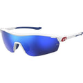 UA 7001/S Junior, Matte White/Blue Mirror Lenses