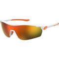UA 7001/S Junior, White Orange/Orange Mirror Lenses
