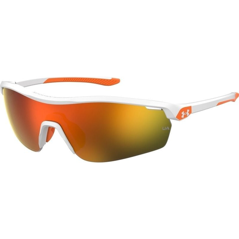 UA 7001/S Junior, White Orange/Orange Mirror Lenses