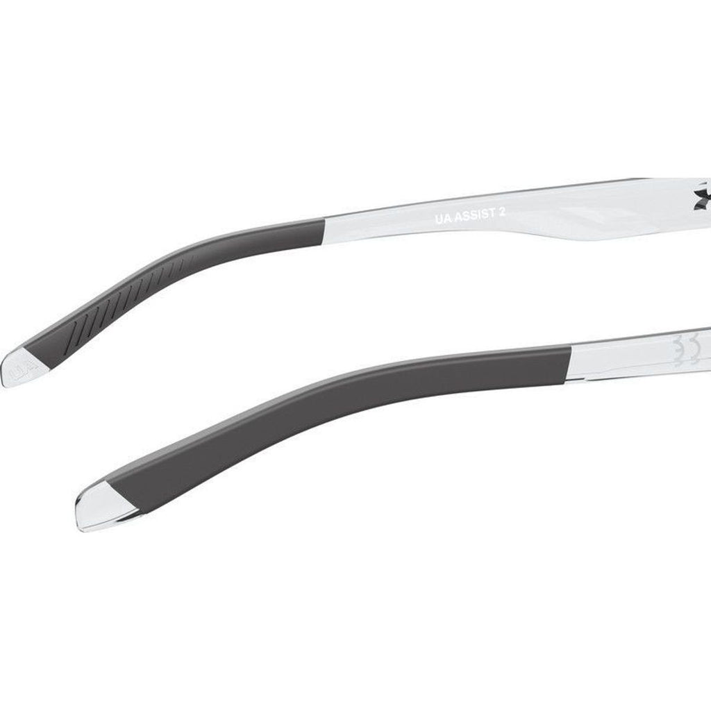 UA Assist 2, Crystal/White Mirror Lenses