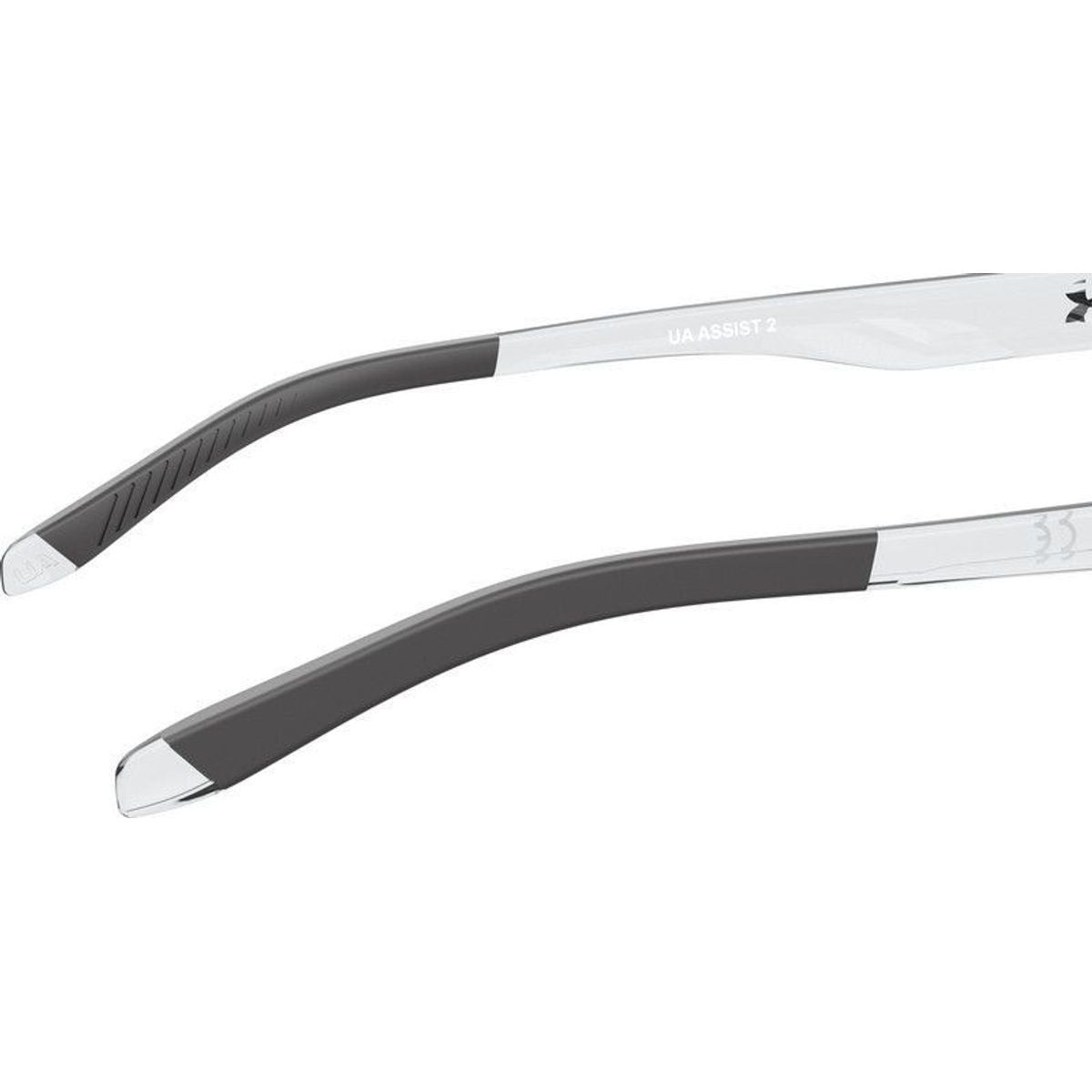 UA Assist 2, Crystal/White Mirror Lenses