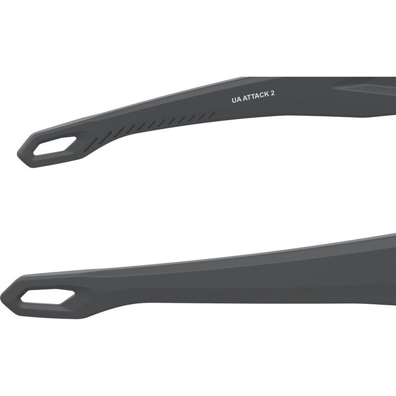 UA Attack 2, Matte Grey/Grey Polarised Lenses