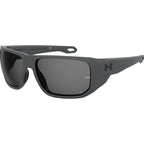 UA Attack 2, Matte Grey/Grey Polarised Lenses
