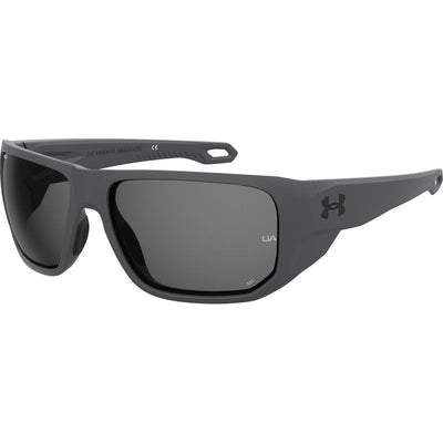 UA Attack 2, Matte Grey/Grey Polarised Lenses
