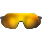 UA Halftime/F, Matte Grey and Orange/Orange Mirror Lenses