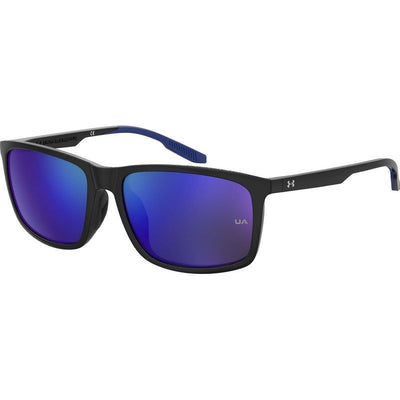 UA Loudon, Black and Blue/Blue Mirror Lenses