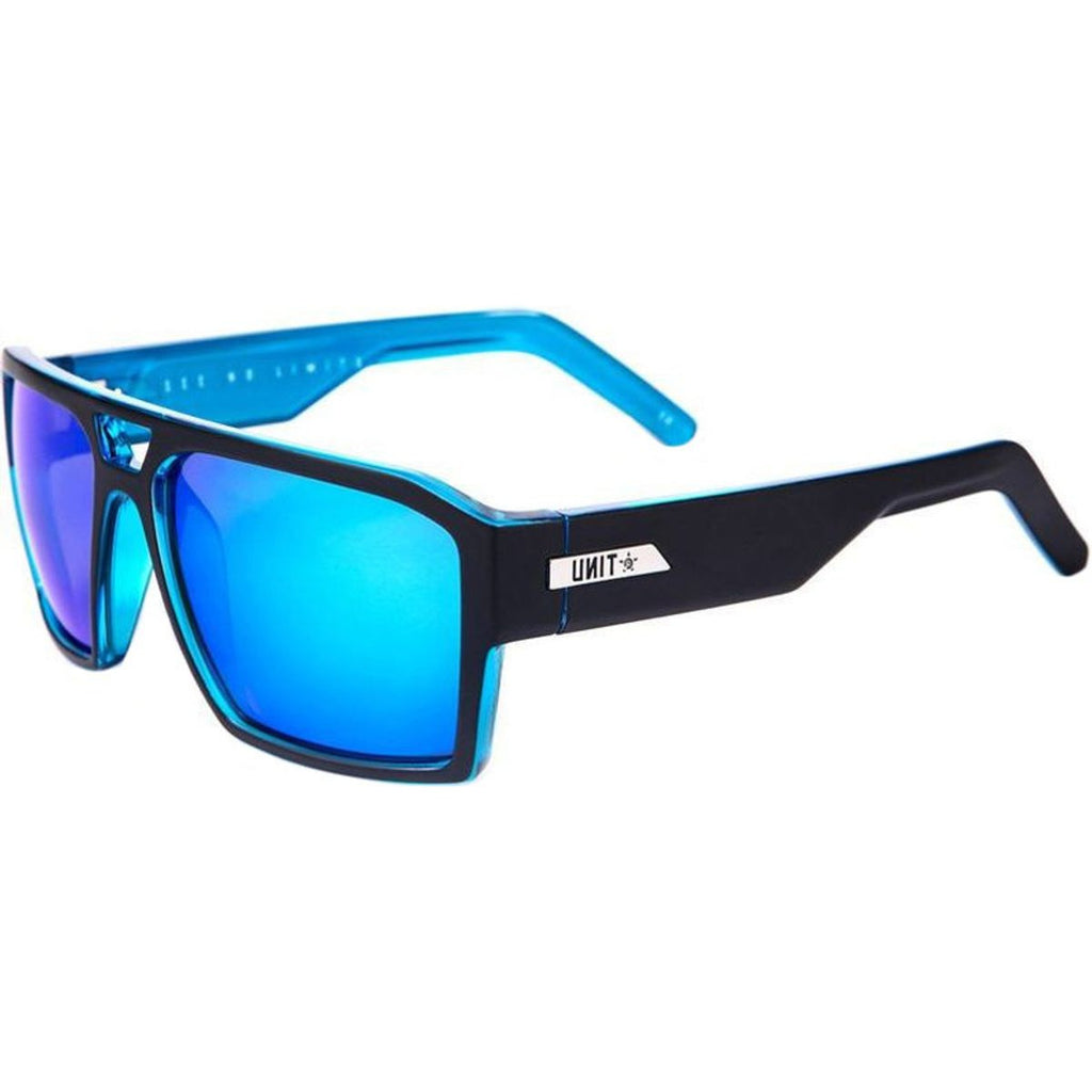 Vault, Matte Black and Blue/Blue Mirror Polarised Lenses