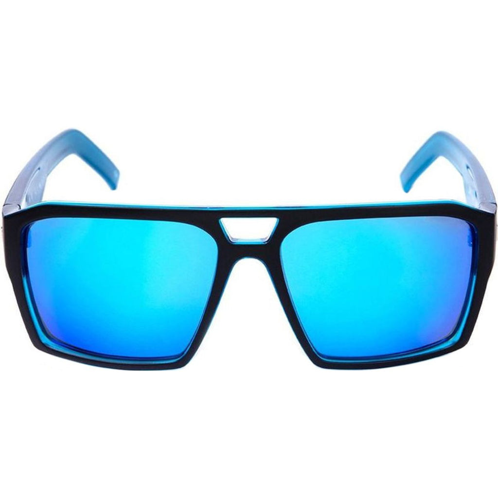 Vault, Matte Black and Blue/Blue Mirror Polarised Lenses