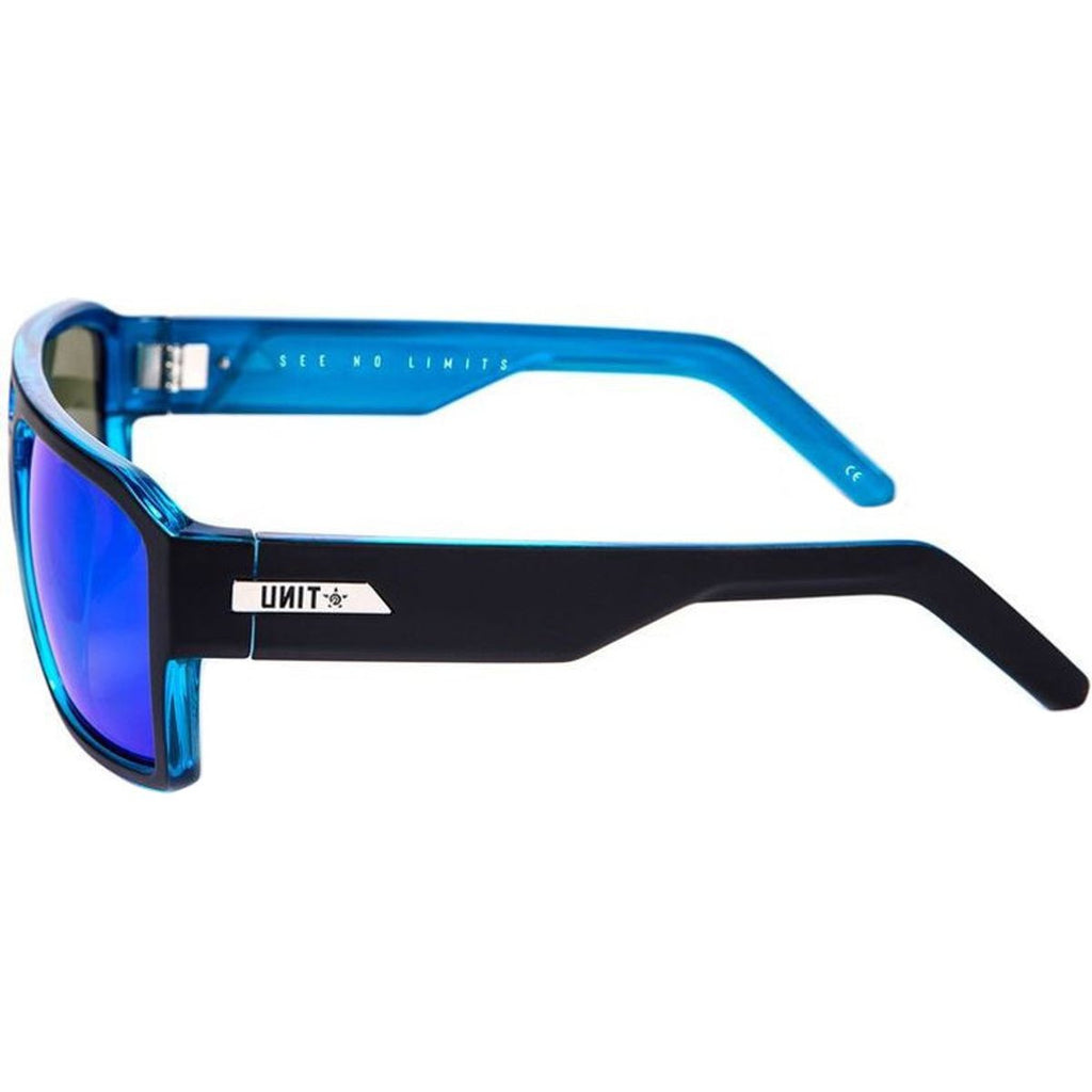 Vault, Matte Black and Blue/Blue Mirror Polarised Lenses