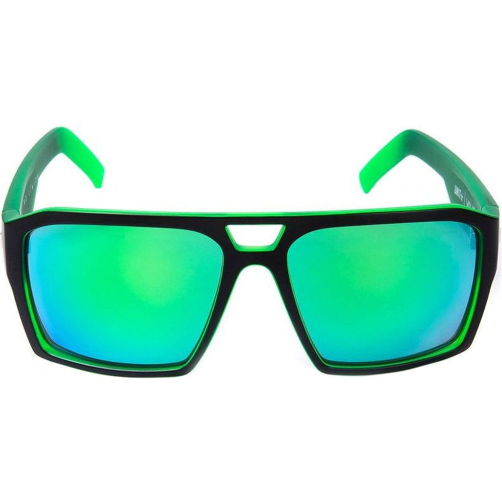 Vault, Matte Black/Green Mirror Polarised Lenses