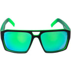 Vault, Matte Black/Green Mirror Polarised Lenses