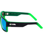 Vault, Matte Black/Green Mirror Polarised Lenses