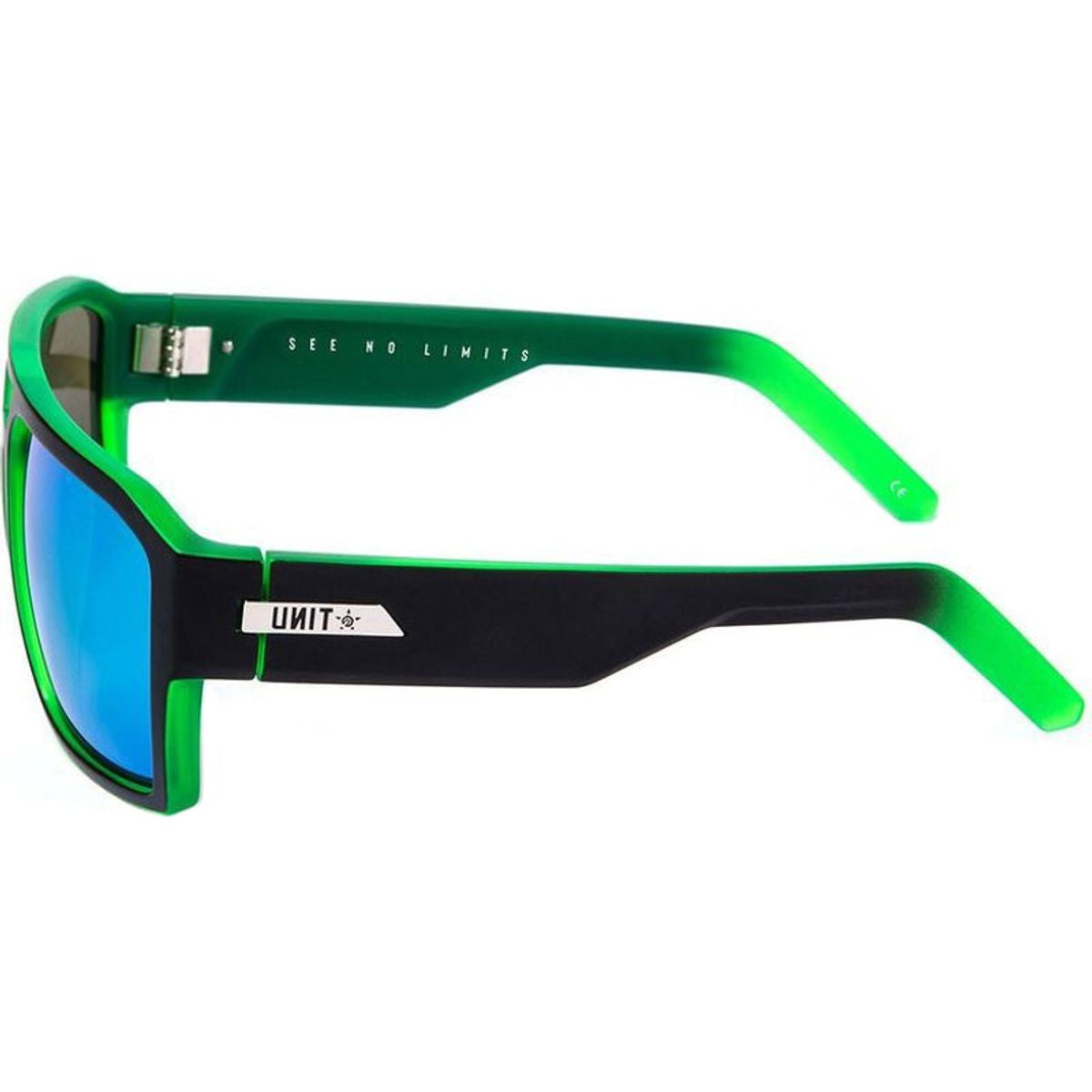 Vault, Matte Black/Green Mirror Polarised Lenses