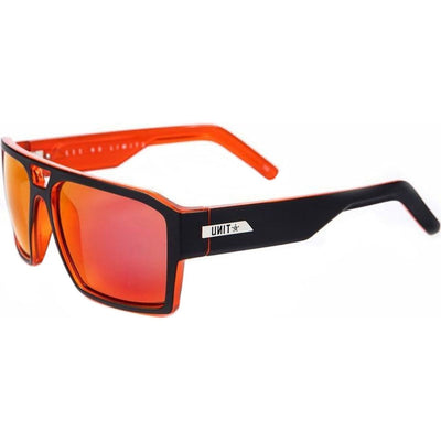 Vault, Matte Black/Orange Mirror Polarised Lenses