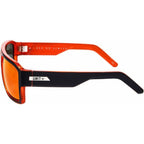 Vault, Matte Black/Orange Mirror Polarised Lenses