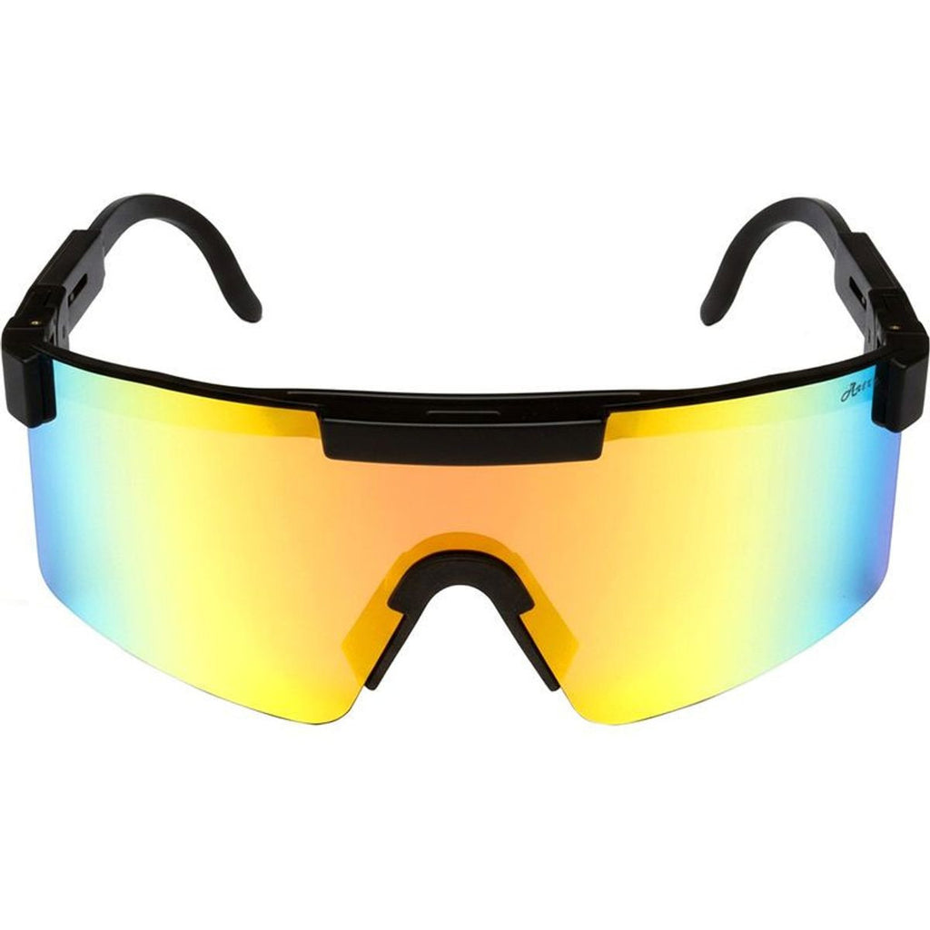 Dexter, Matte Black/Orange Mirror Polarised Lenses