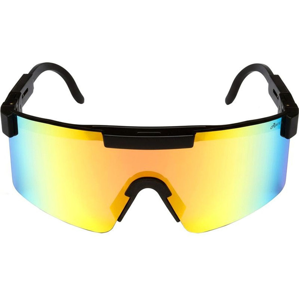 Dexter, Matte Black/Orange Mirror Polarised Lenses