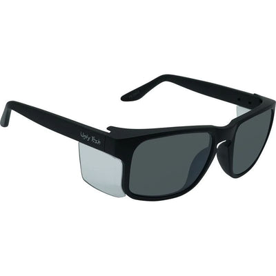 Freestone Safety RSP602, Matte Black/Smoke Polarised Lenses