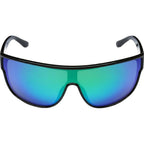 Gaze, Shiny Black/Green Mirror Polarised Lenses