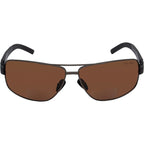 Iceberg, Gunmetal/Bifocal +2.5 Brown Polarised Lenses