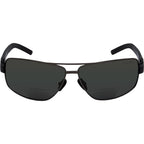 Iceberg, Gunmetal/Bifocal +2.5 Smoke Polarised Lenses