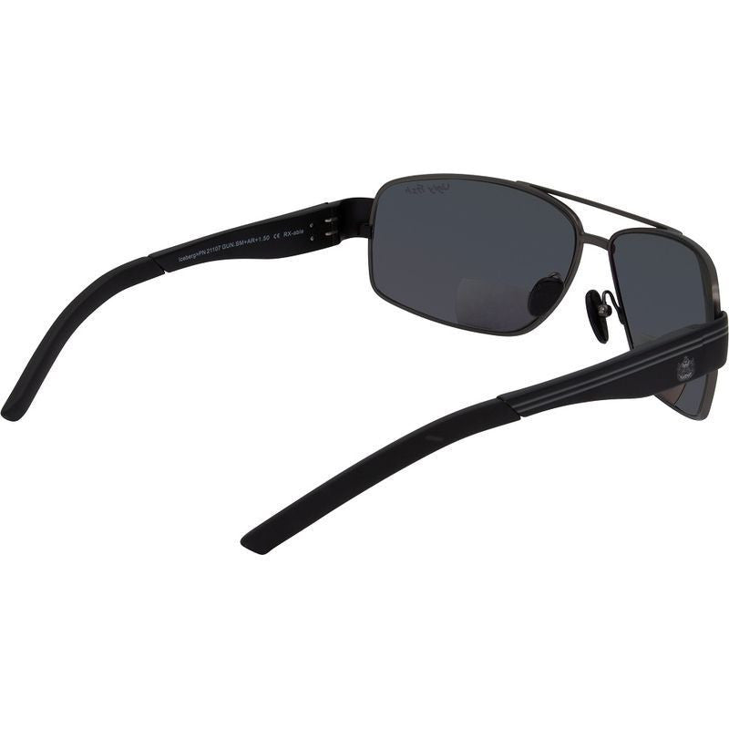 Iceberg, Gunmetal/Bifocal +2.5 Smoke Polarised Lenses