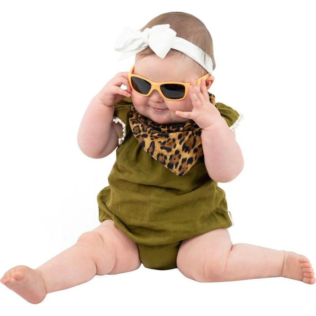 PB003 ANKLE BITERS, Orange/Smoke Polarised Lenses