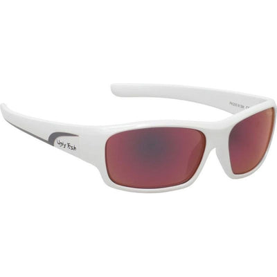 PK255 KIDS, White/Red Mirror Polarised Lenses