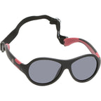 PKR122 RETRO, Matte Black/Smoke Polarised Lenses