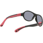 PKR122 RETRO, Matte Black/Smoke Polarised Lenses